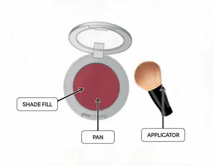 Bronzer specification worksheet illustration, not a premises map