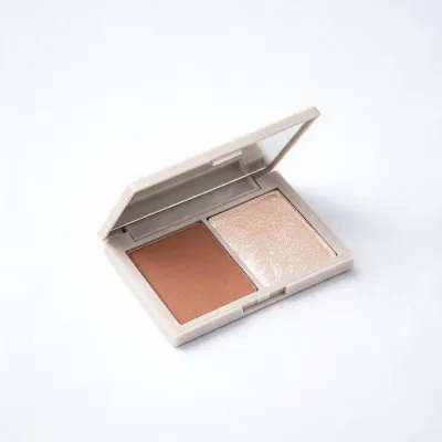 bronzer and highlighter